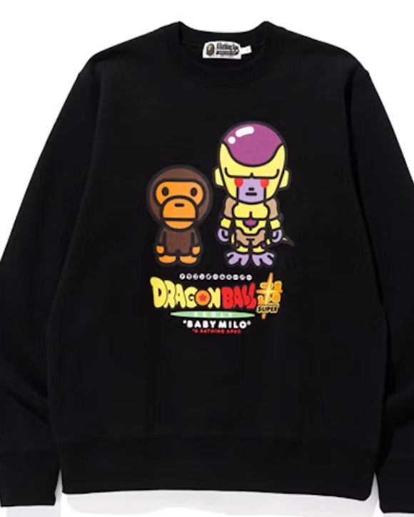 BAPE x Dragonball Super Golden Frieza Crewneck (FW19)