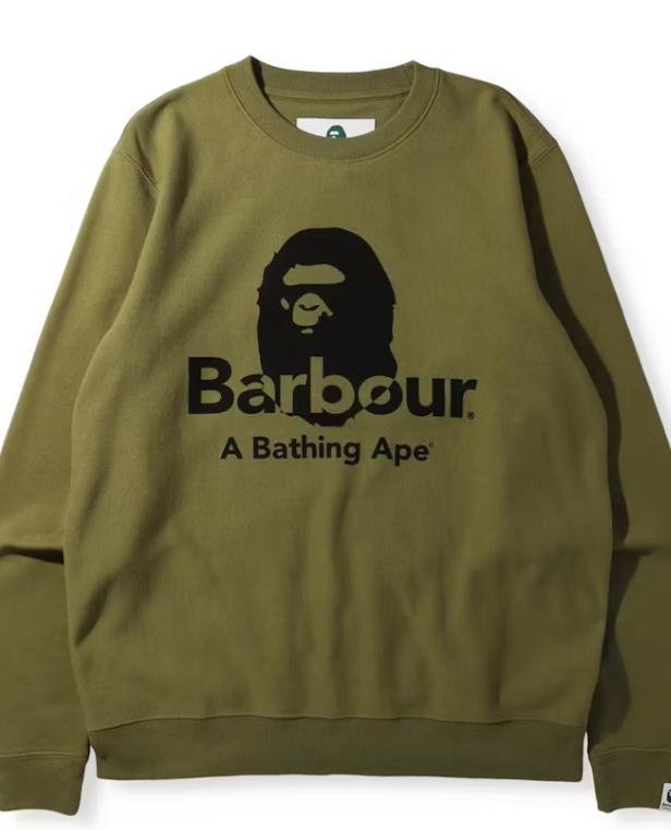 BAPE x Barbour Crewneck (FW21)