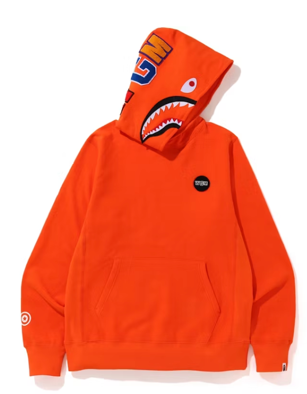 BAPE Shark Emblem Pullover Hoodie (FW19)