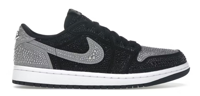 Jordan 1 Retro Low OG Swarovski Stealth (Women's)