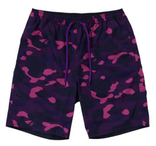 Load image into Gallery viewer, BAPE Color Camo Shark Reversible Shorts
