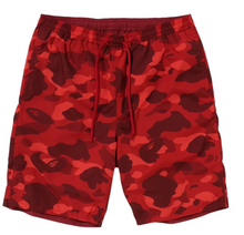 Load image into Gallery viewer, BAPE Color Camo Shark Reversible Shorts
