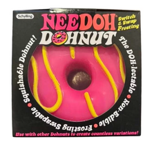 Load image into Gallery viewer, NeeDoh Dohnut Squishy Fidget Toy        (sold individually)  [RANDOM Colors!]
