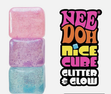 Load image into Gallery viewer, Nee Doh Nice Cube Glitter &amp; Glow
