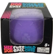 Load image into Gallery viewer, NeeDoh Fuzz Ball Wild Cats (sold individually)
