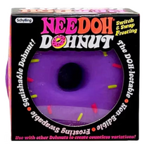 Load image into Gallery viewer, NeeDoh Dohnut Squishy Fidget Toy        (sold individually)  [RANDOM Colors!]
