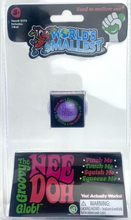 Load image into Gallery viewer, NeeDoh Groovy Glob World’s Smallest Squishy Fidget Toy (Sold Individually)
