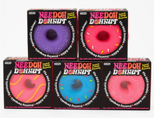 Load image into Gallery viewer, NeeDoh Dohnut Squishy Fidget Toy        (sold individually)  [RANDOM Colors!]
