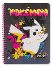Load image into Gallery viewer, Pokemon Graffiti Notebook Set (spiral,composition book,folder)
