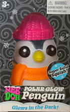 Load image into Gallery viewer, needoh polar glow penguin  (sold separately) SOLD BY HAT COLOR
