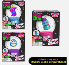 Load image into Gallery viewer, NeeDoh Snow Globe (sold individually by character inside)
