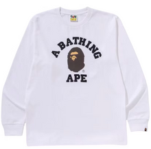 Load image into Gallery viewer, BAPE College L/S Tee (SS25)
