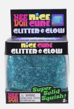 Load image into Gallery viewer, Nee Doh Nice Cube Glitter &amp; Glow
