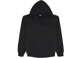 Supreme Laser Cut S Logo Hooded Sweatshirt Black