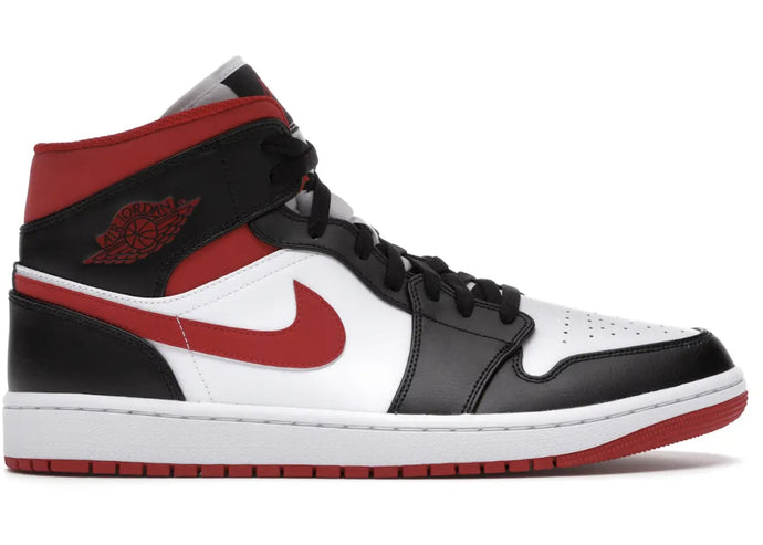Jordan 1 Mid Gym Red Black White