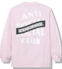 Anti Social Social Club x Neighborhood AW05 Long Sleeve Tee