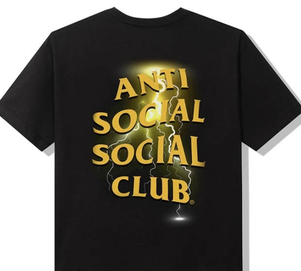 Anti Social Social Club Yellow Twister Tee