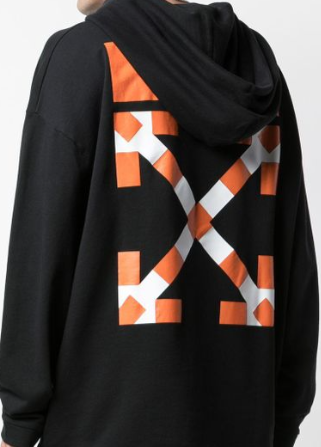 Off-White c/o Virgil Abloh Men's Black X Mca Figures Of Speech Caravaggio Hoodie