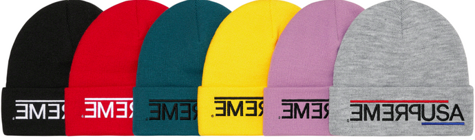 Supreme USA Beanie