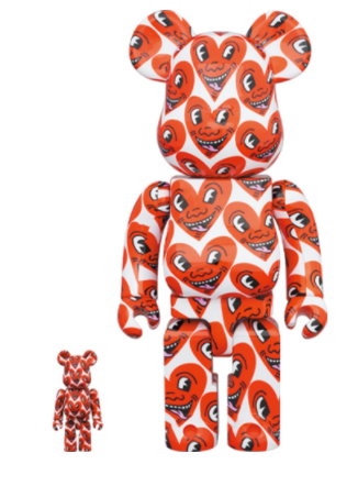 Bearbrick KEITH HARING #6 100% & 400% Set