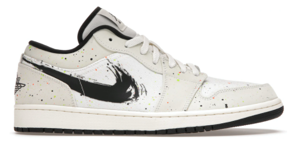 Jordan 1 Low Brushstroke