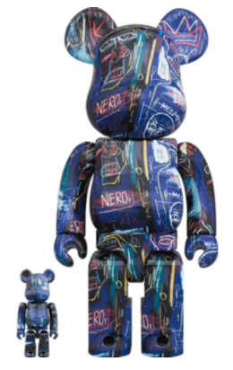 Bearbrick Jean-Michel Basquiat #7 100% & 400% Set