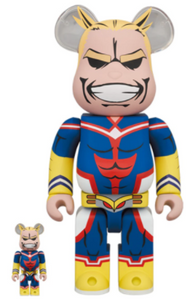 Bearbrick x My Hero Academia Almite 100% & 400% Set
