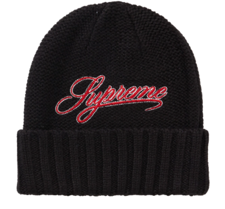 Supreme Script Logo Beanie