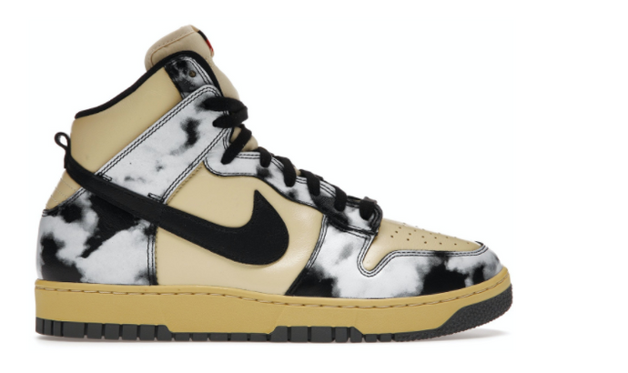 Nike Dunk High 1985 Black Acid Wash