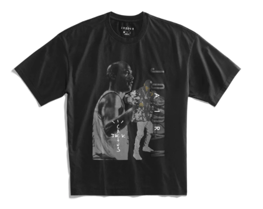 Travis Scott Jordan Tee Black