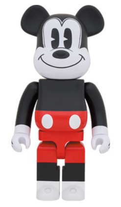 Bearbrick MICKEY MOUSE 2020 R&W Ver.