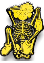 Load image into Gallery viewer, KAWS Skeleton Pin
