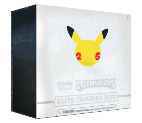 Pokémon TCG 25th Anniversary Celebrations Elite Trainer Box