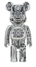 Load image into Gallery viewer, Bearbrick HR GIGER 1000% Chrome
