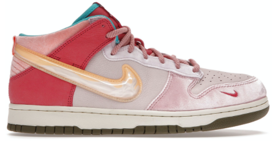 Nike Dunk Mid Social Status Free Lunch Strawberry Milk