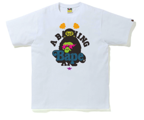 BAPE & Baby Milo Tee (SS21) White