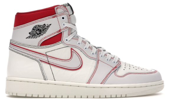Jordan 1 Retro High Phantom Gym Red