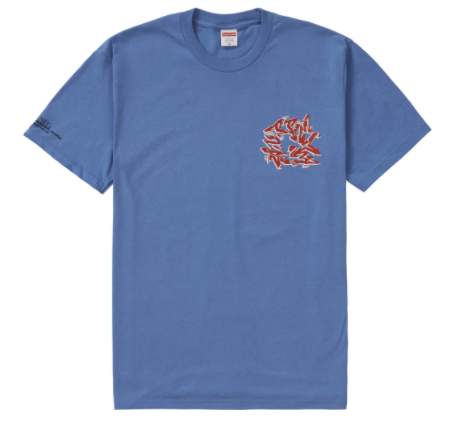 Supreme Support Unit Tee Dusty Light Royal