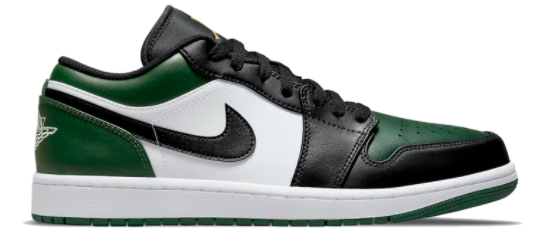 Jordan 1 Low Green Toe