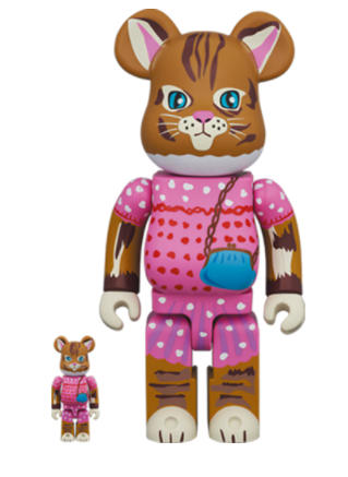 Bearbrick Nathalie Lete Minette 100% & 400% Set
