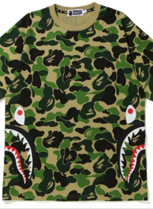 BAPE ABC Camo Side Shark Tee