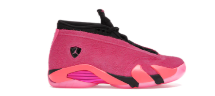 Jordan 14 Retro Low Shocking Pink (W)