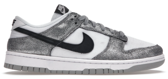 Nike Dunk Low Golden Gals Metallic Silver (W)