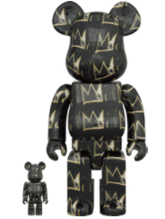 Bearbrick Jean-Michel Basquiat #8 100% & 400% Set