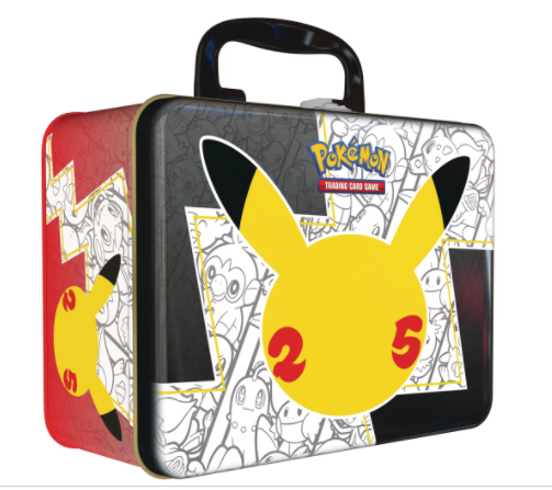 Pokémon TCG 25th Anniversary Celebrations Collector Chest Tin