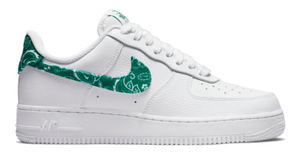 Nike Air Force 1 Low '07 Essential White Green Paisley (W)