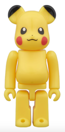 Bearbrick Pikachu Pokemon Center Sky Tree Town Ver. 100% Yellow