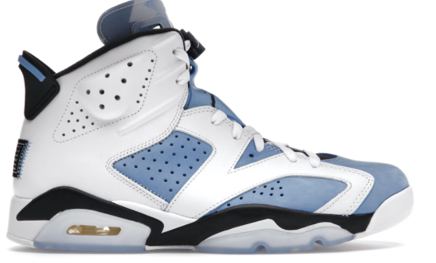 Jordan 6 Retro UNC White