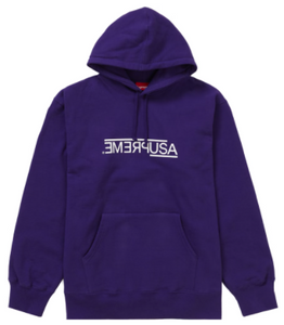 Supreme USA Hooded Sweatshirt
