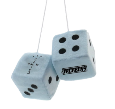 Travis Scott JACKBOYS Mirror Dice Blue